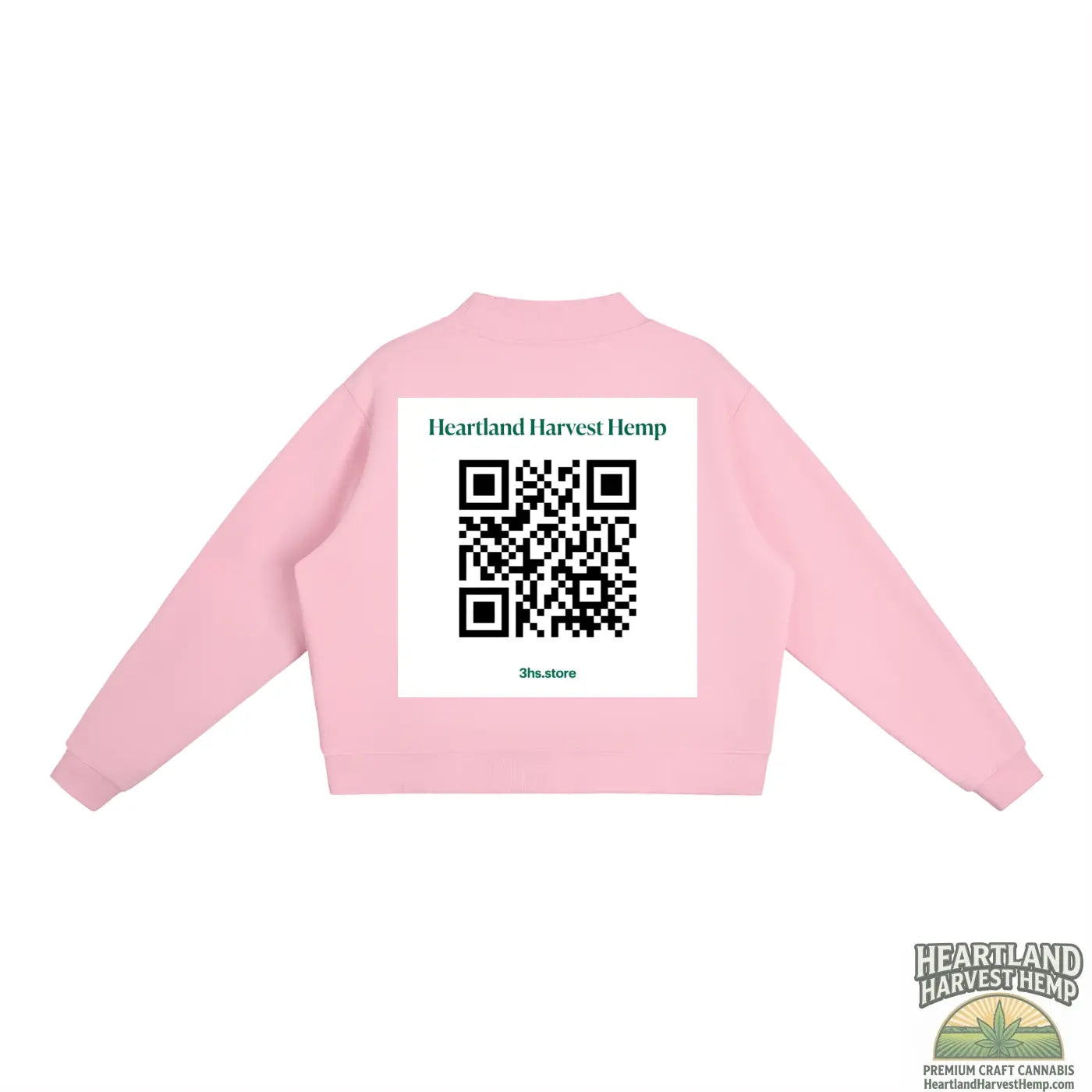 Essential Fleece Mock-Neck Crew Sweatshirt ODMPOD