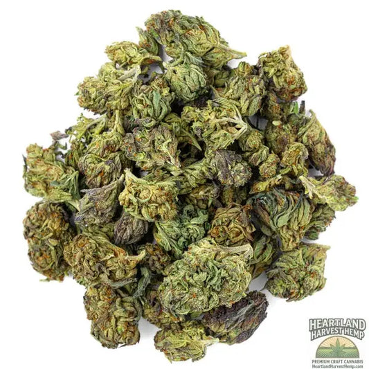Purple Diesel Gas THCa Flower 28 Grams - Heartland Harvest Hemp - Buy Bulk THCa Online - Legal - Fast Shipping