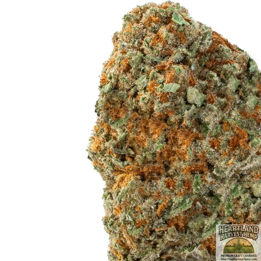 Grape Gasoline Strain – Indica THCa Flower 3.5gs Heartland Harvest Hemp