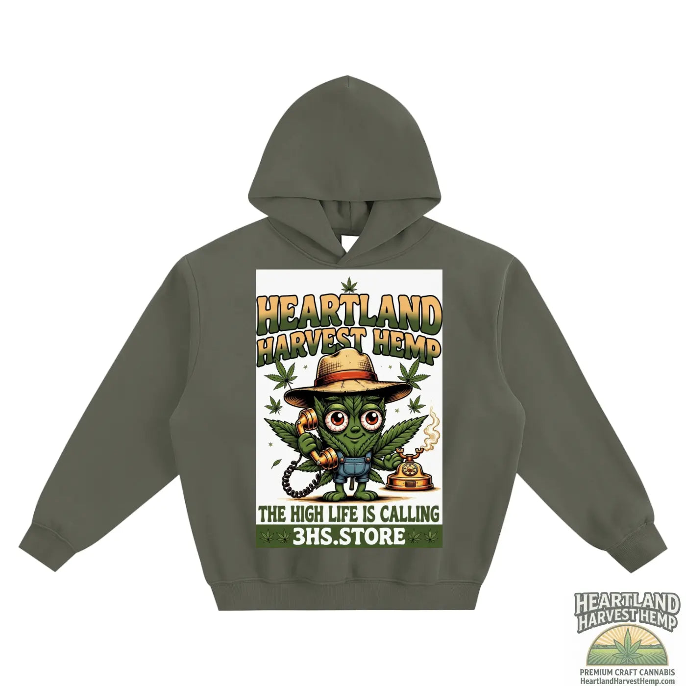 Fleeced Boxy Hoodie ODMPOD