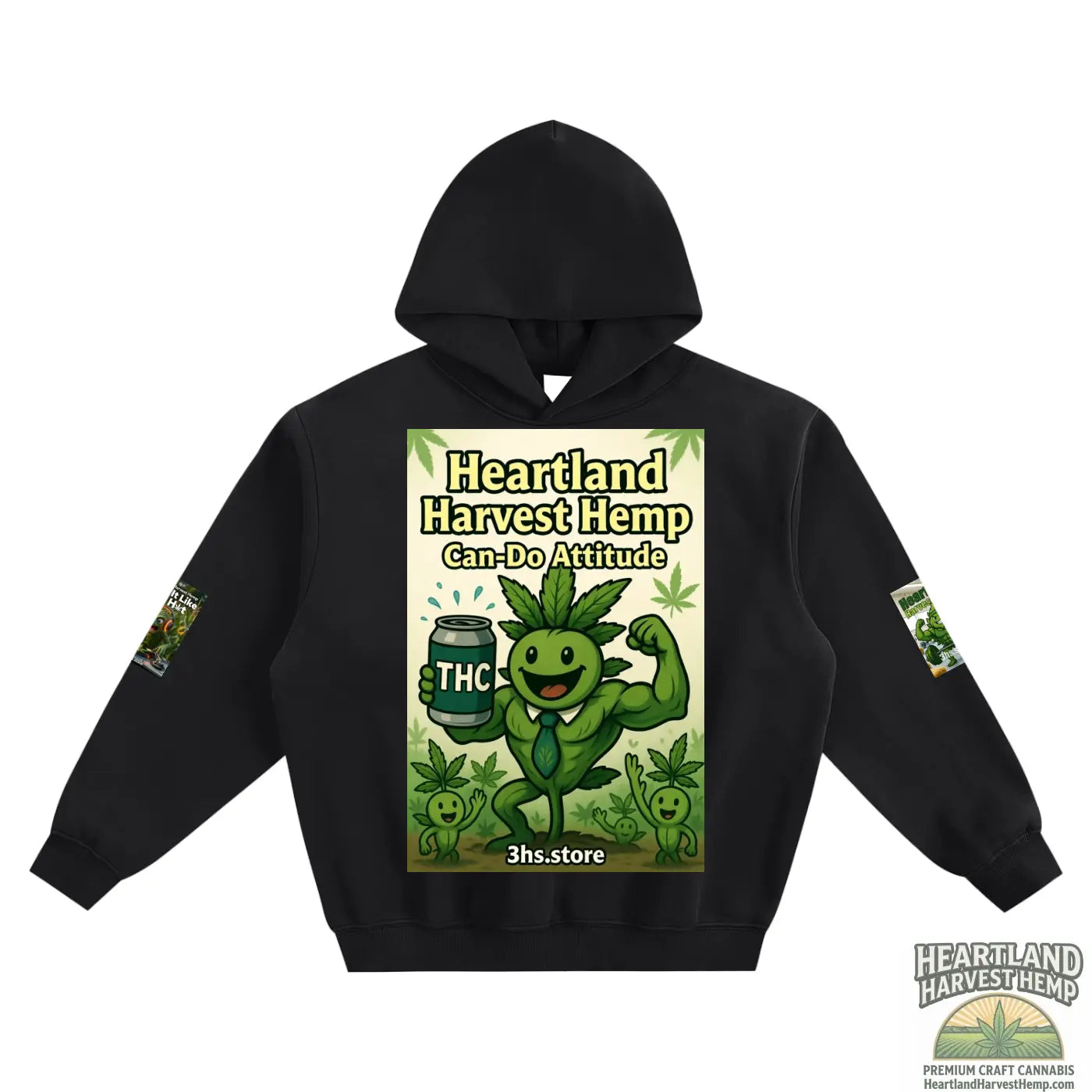 Fleeced Boxy Hoodie ODMPOD