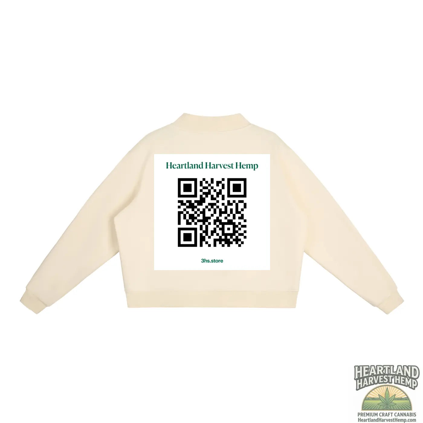 Essential Fleece Mock-Neck Crew Sweatshirt ODMPOD