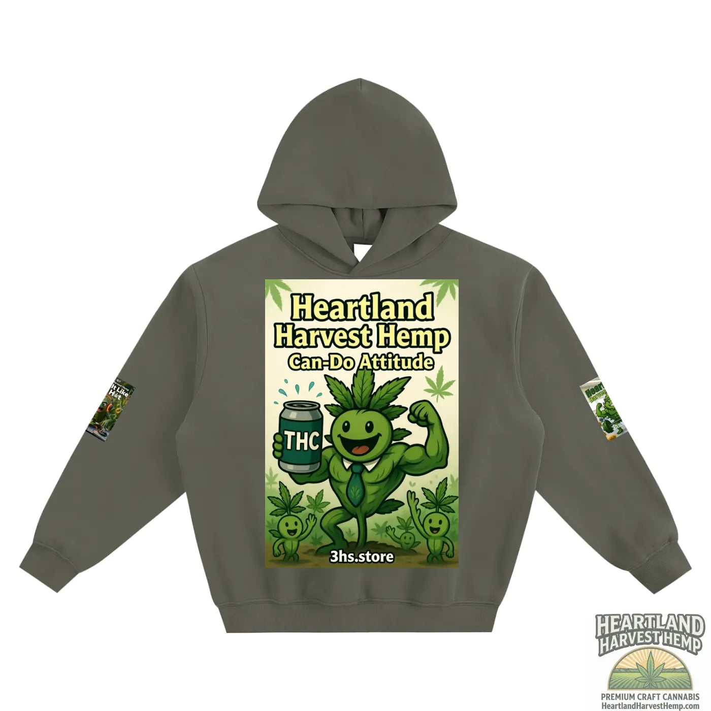 Fleeced Boxy Hoodie ODMPOD