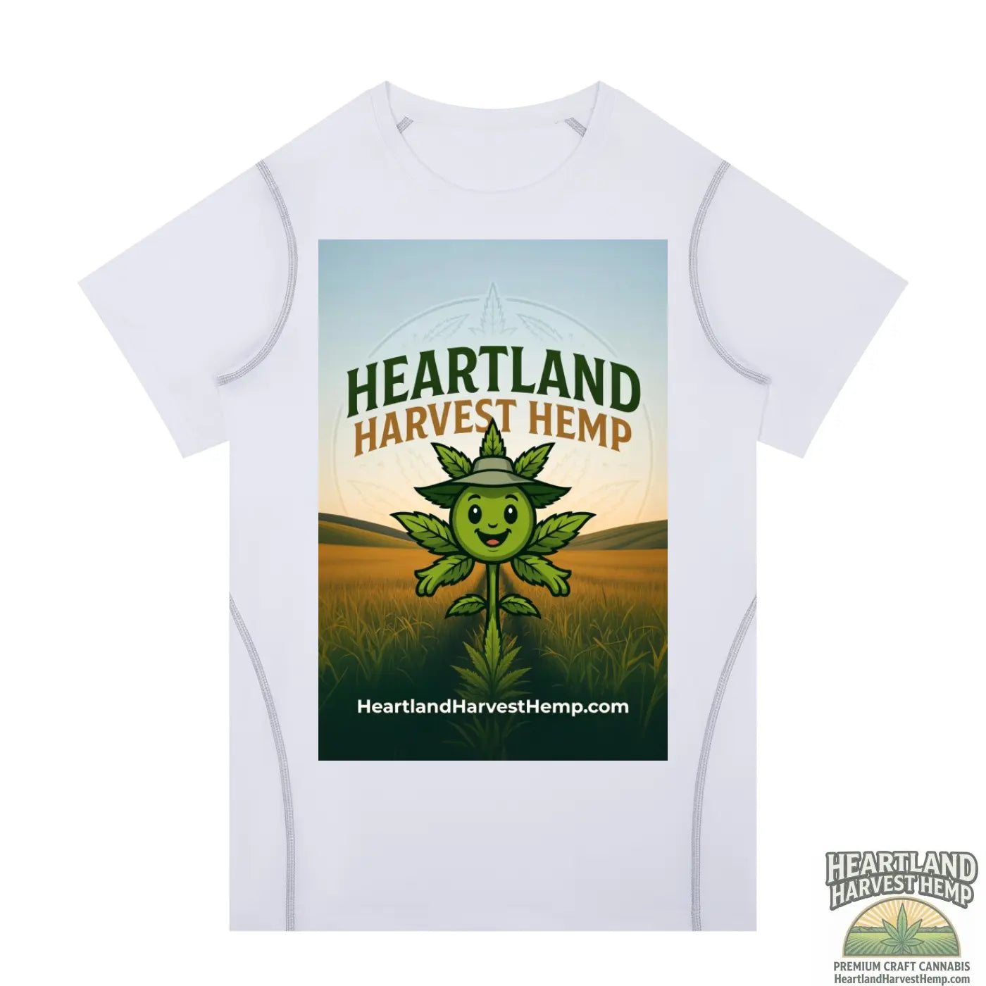 Men's Contrast Stitch Performance T-Shirt ODMPOD