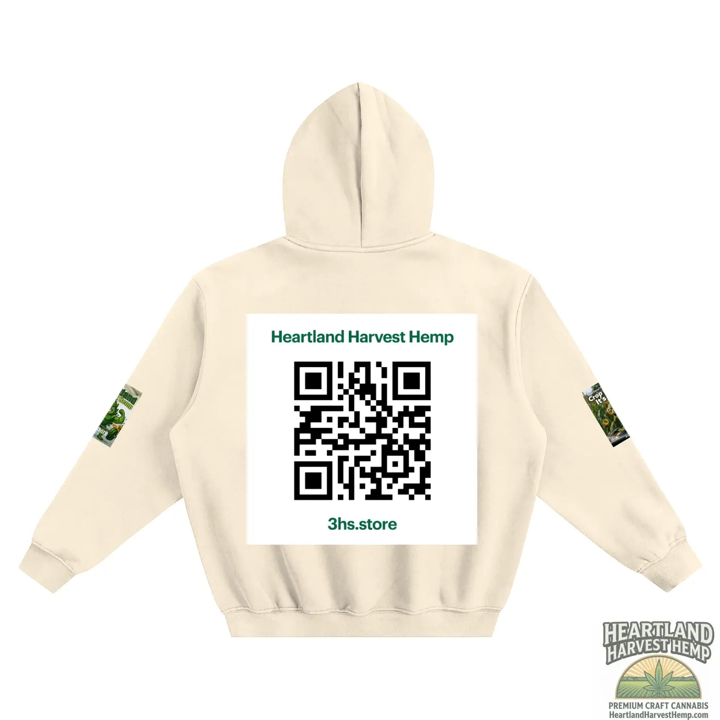 Fleeced Boxy Hoodie ODMPOD