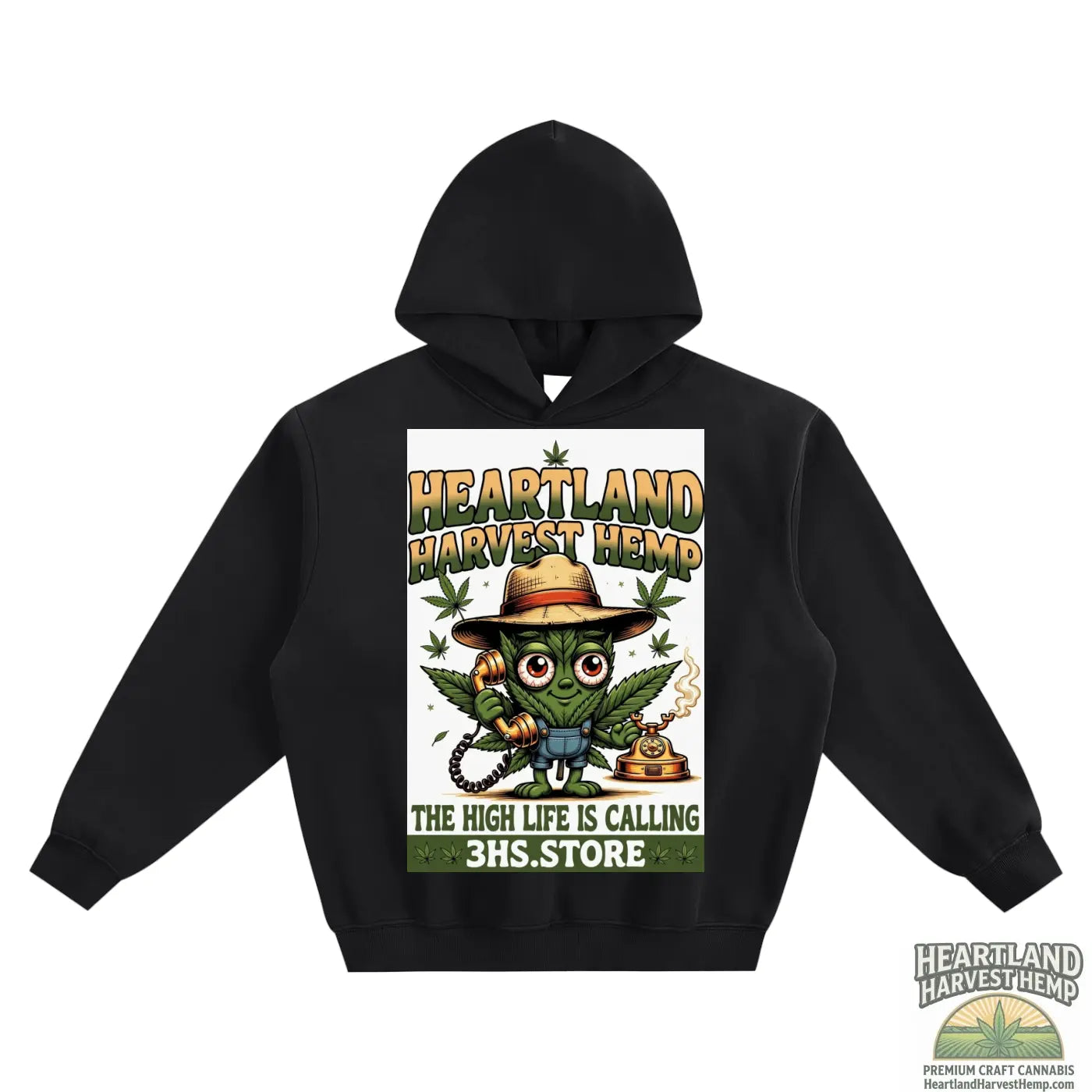 Fleeced Boxy Hoodie ODMPOD