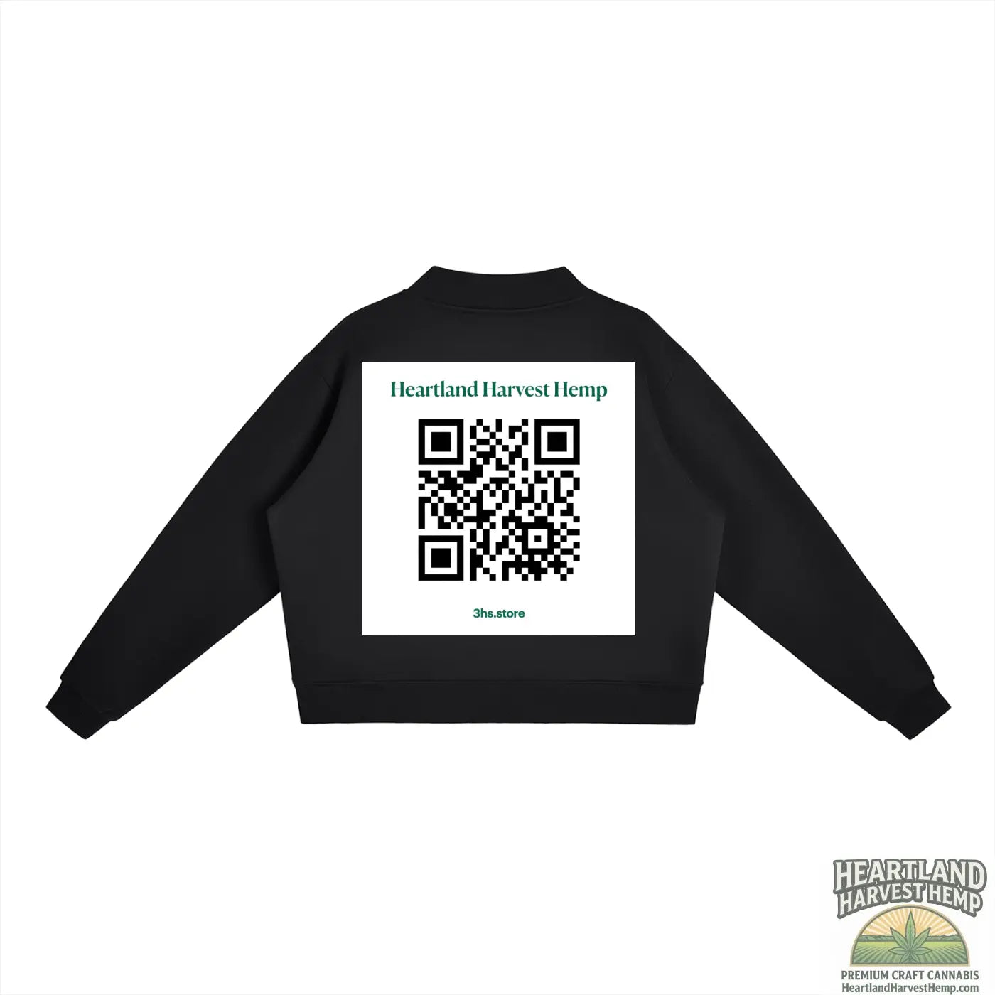 Essential Fleece Mock-Neck Crew Sweatshirt ODMPOD