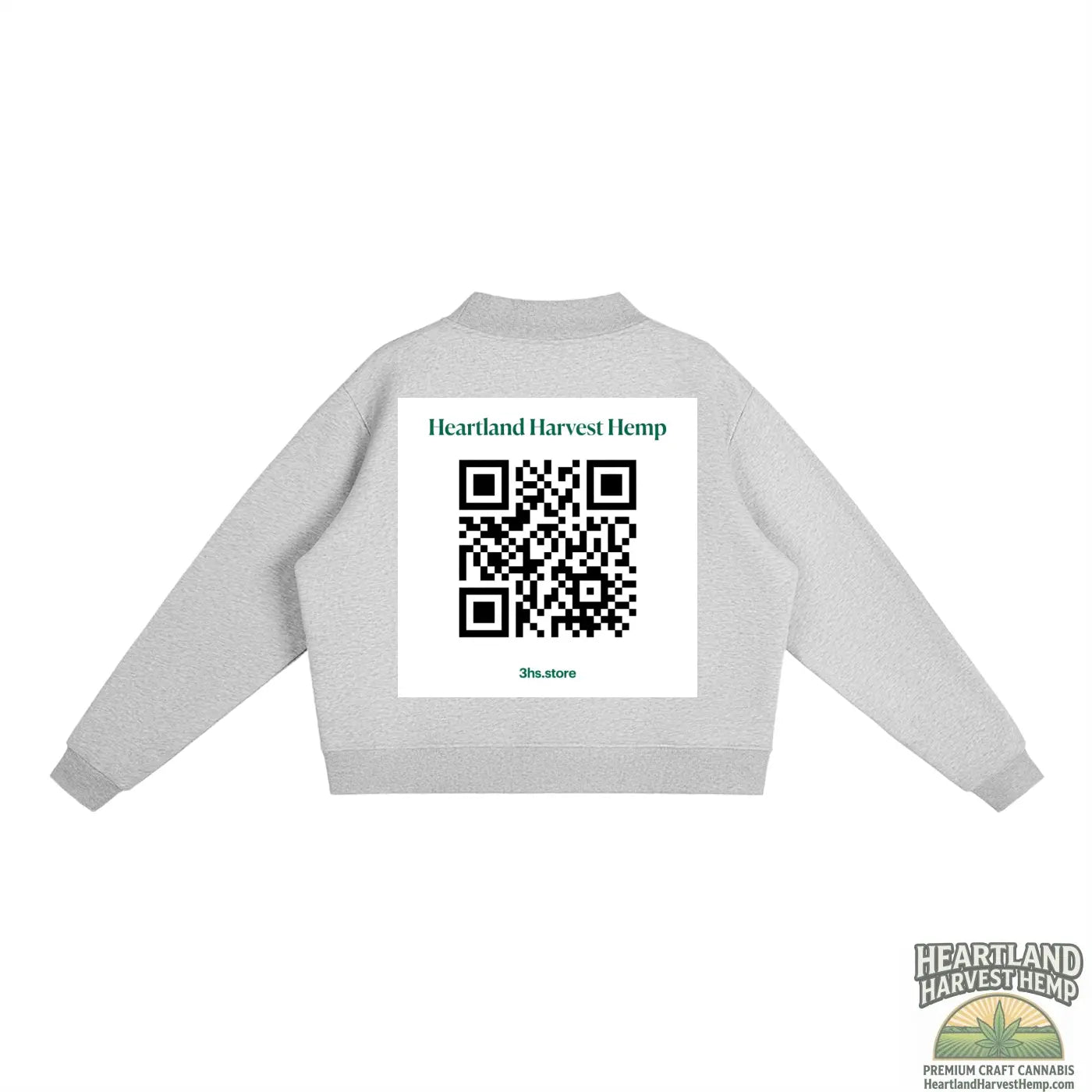 Essential Fleece Mock-Neck Crew Sweatshirt ODMPOD
