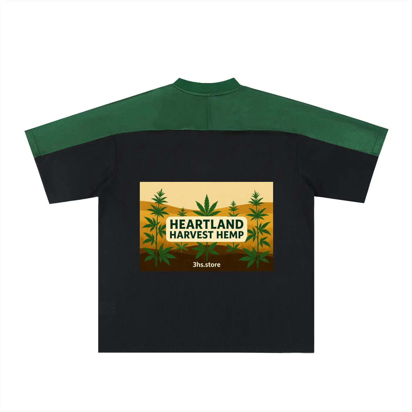 Oversized Mesh V-Neck Soccer Jersey ODMPOD