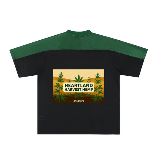 Oversized Mesh V-Neck Soccer Jersey ODMPOD