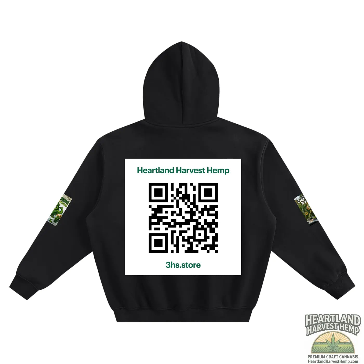 Fleeced Boxy Hoodie ODMPOD