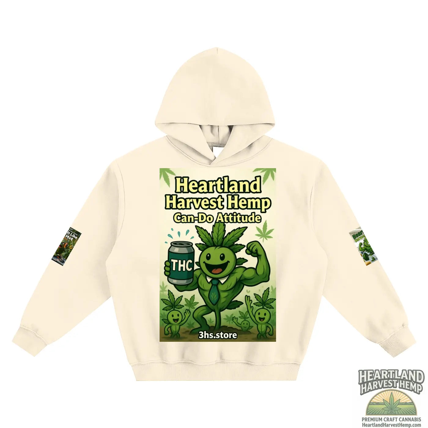 Fleeced Boxy Hoodie ODMPOD