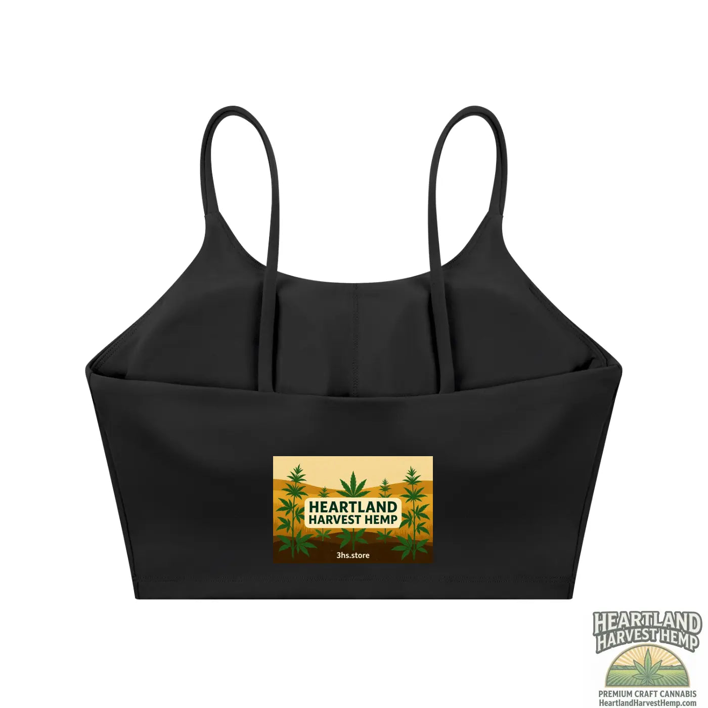 Spaghetti Strap Yoga Sports Bra ODMPOD
