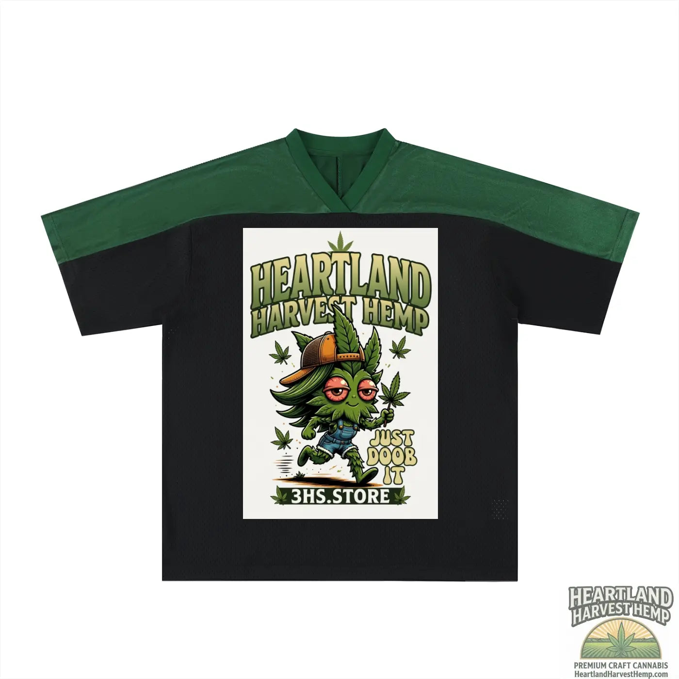 Oversized Mesh V-Neck Soccer Jersey ODMPOD
