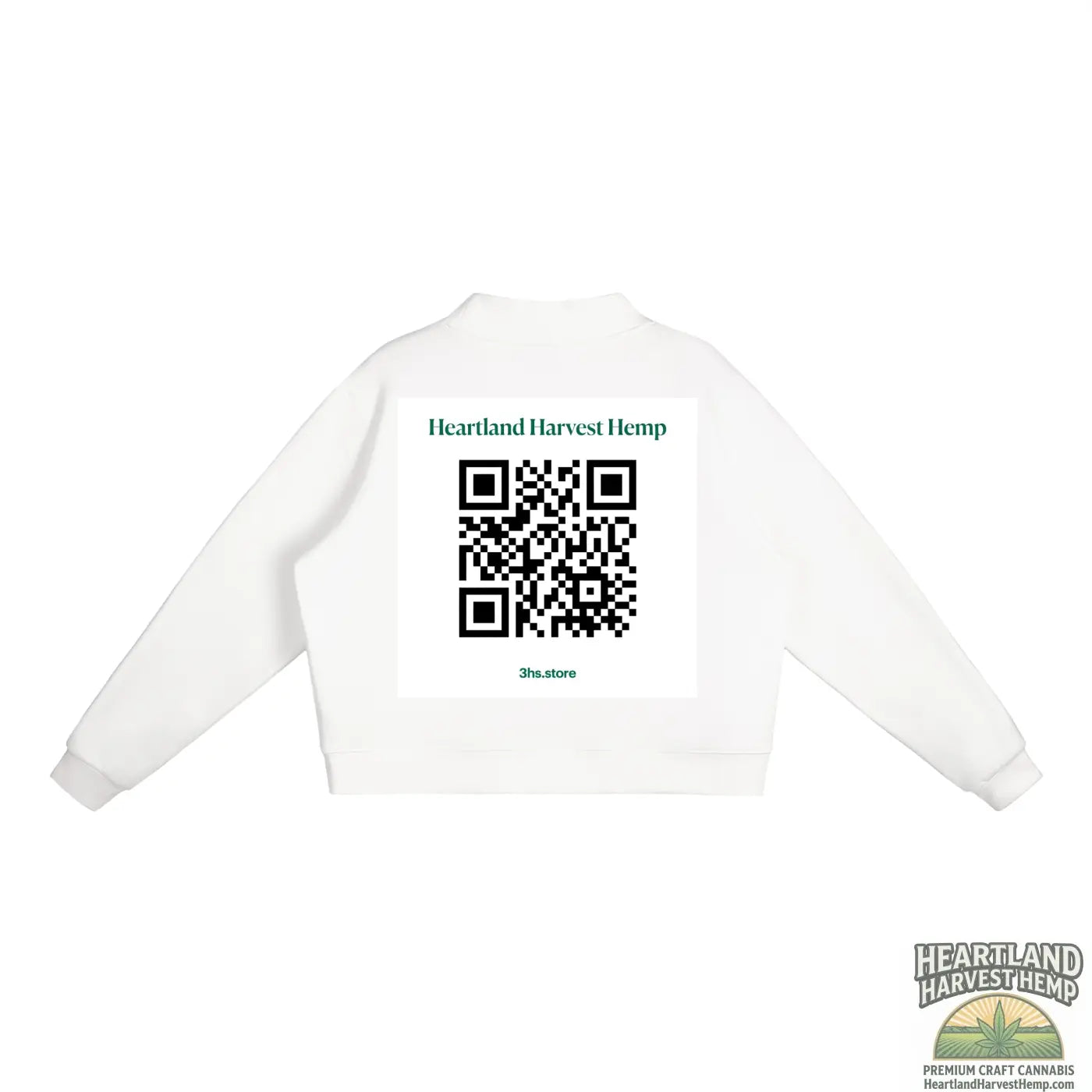 Essential Fleece Mock-Neck Crew Sweatshirt ODMPOD