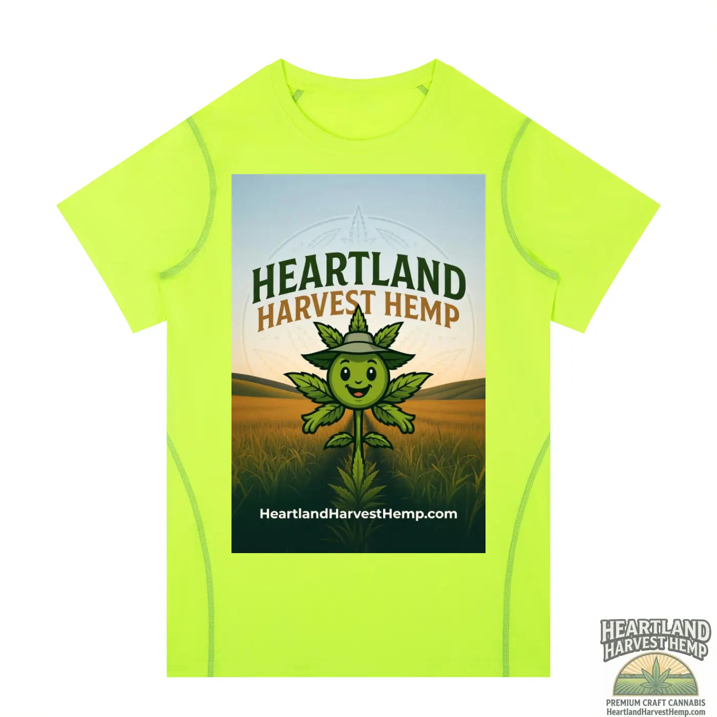 Men's Contrast Stitch Performance T-Shirt ODMPOD
