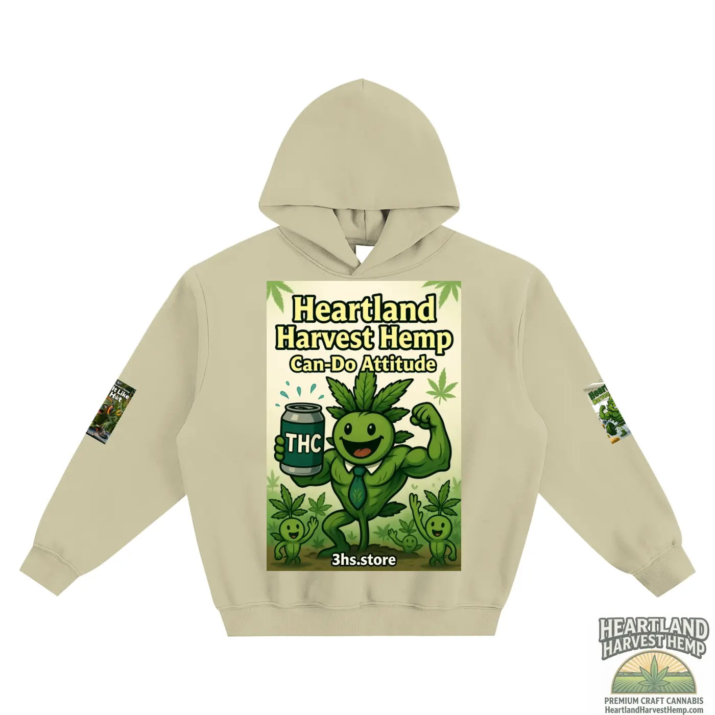 Fleeced Boxy Hoodie ODMPOD