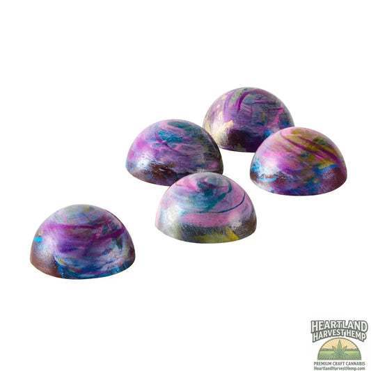 Chocolate Caramel Half Spheres