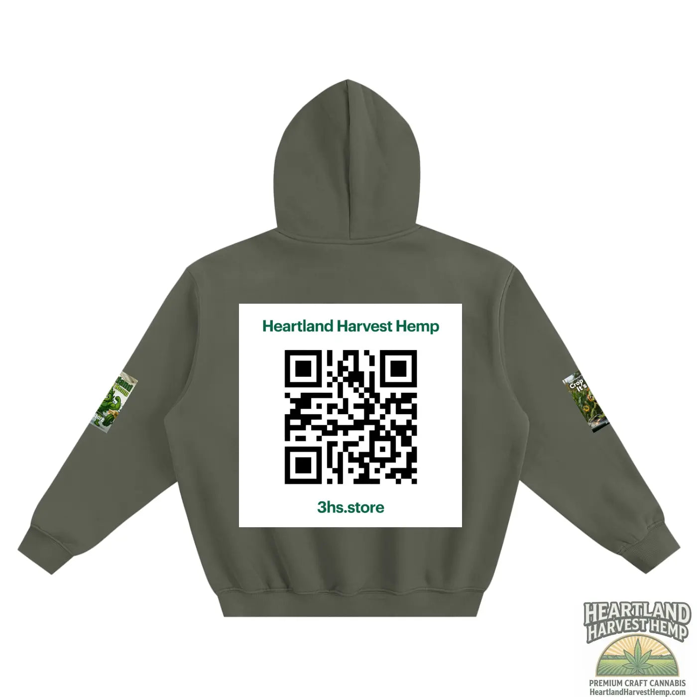 Fleeced Boxy Hoodie ODMPOD