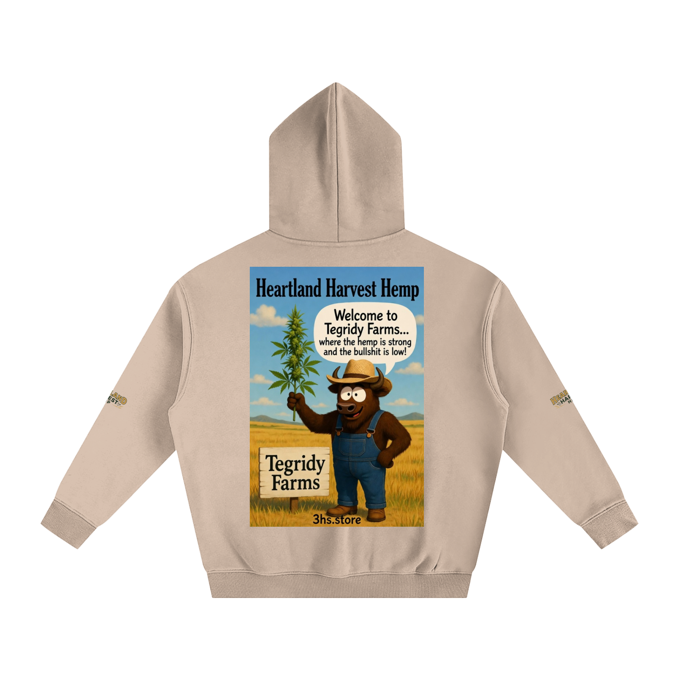 Oversize Fleeced Hoodie