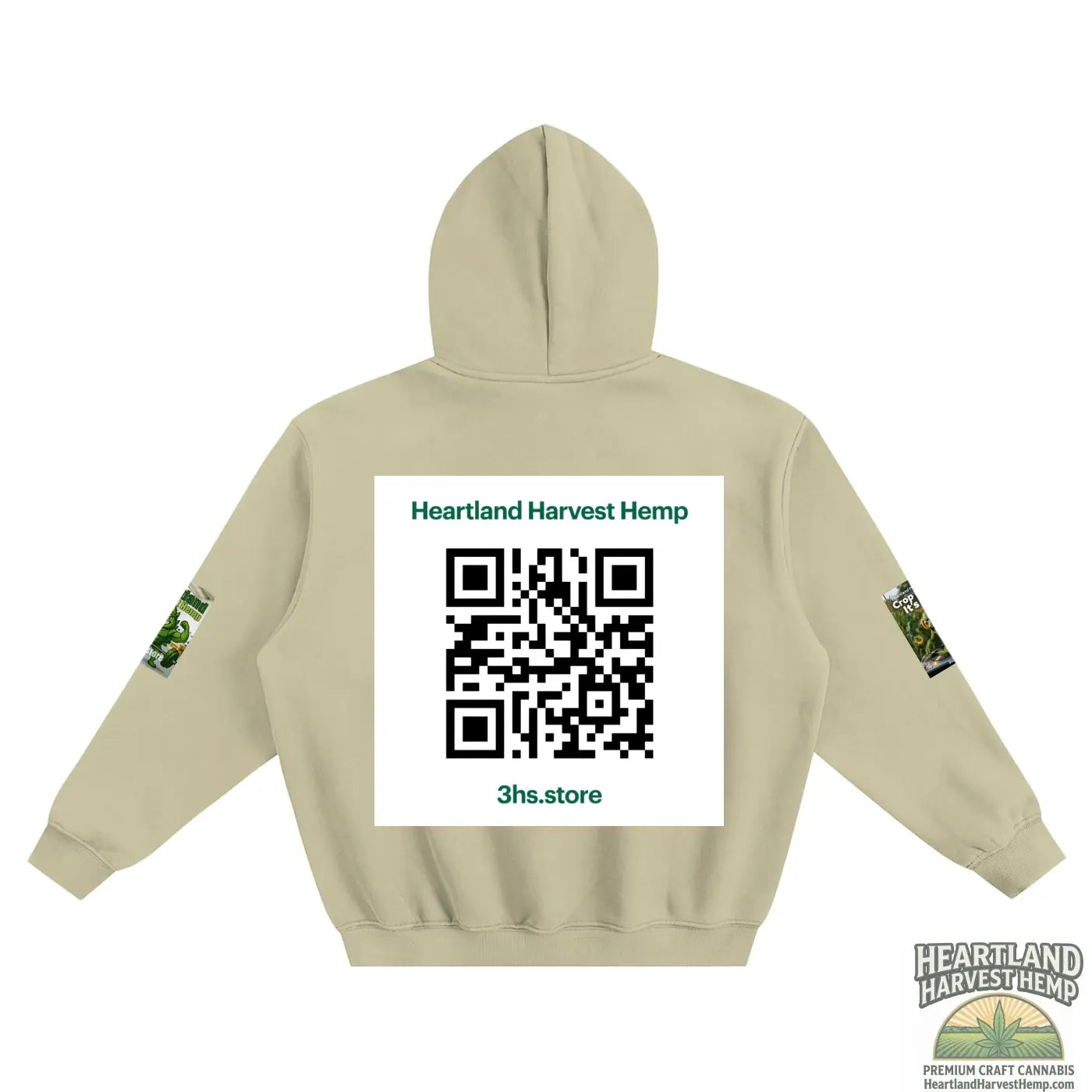 Fleeced Boxy Hoodie ODMPOD