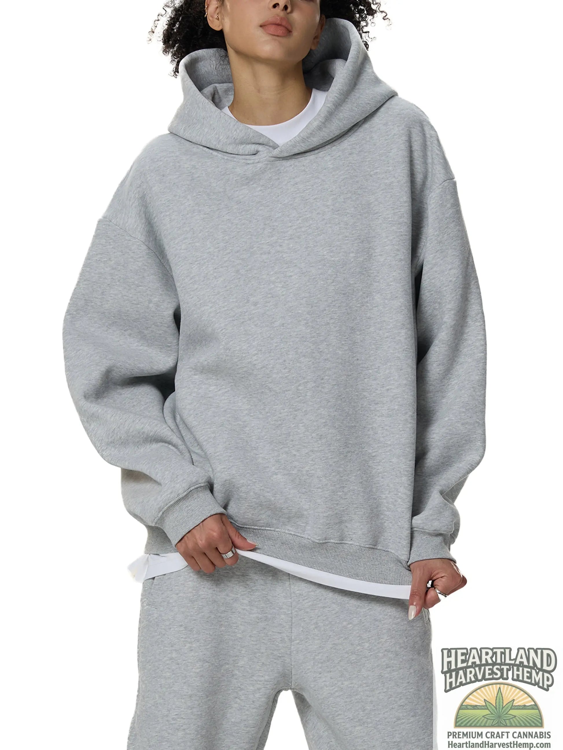 Fleeced Boxy Hoodie ODMPOD