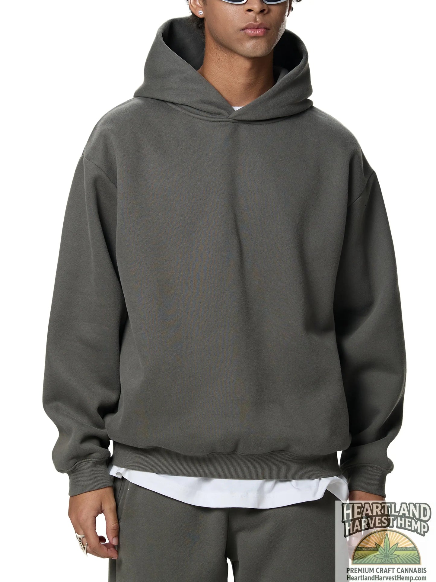 Fleeced Boxy Hoodie ODMPOD