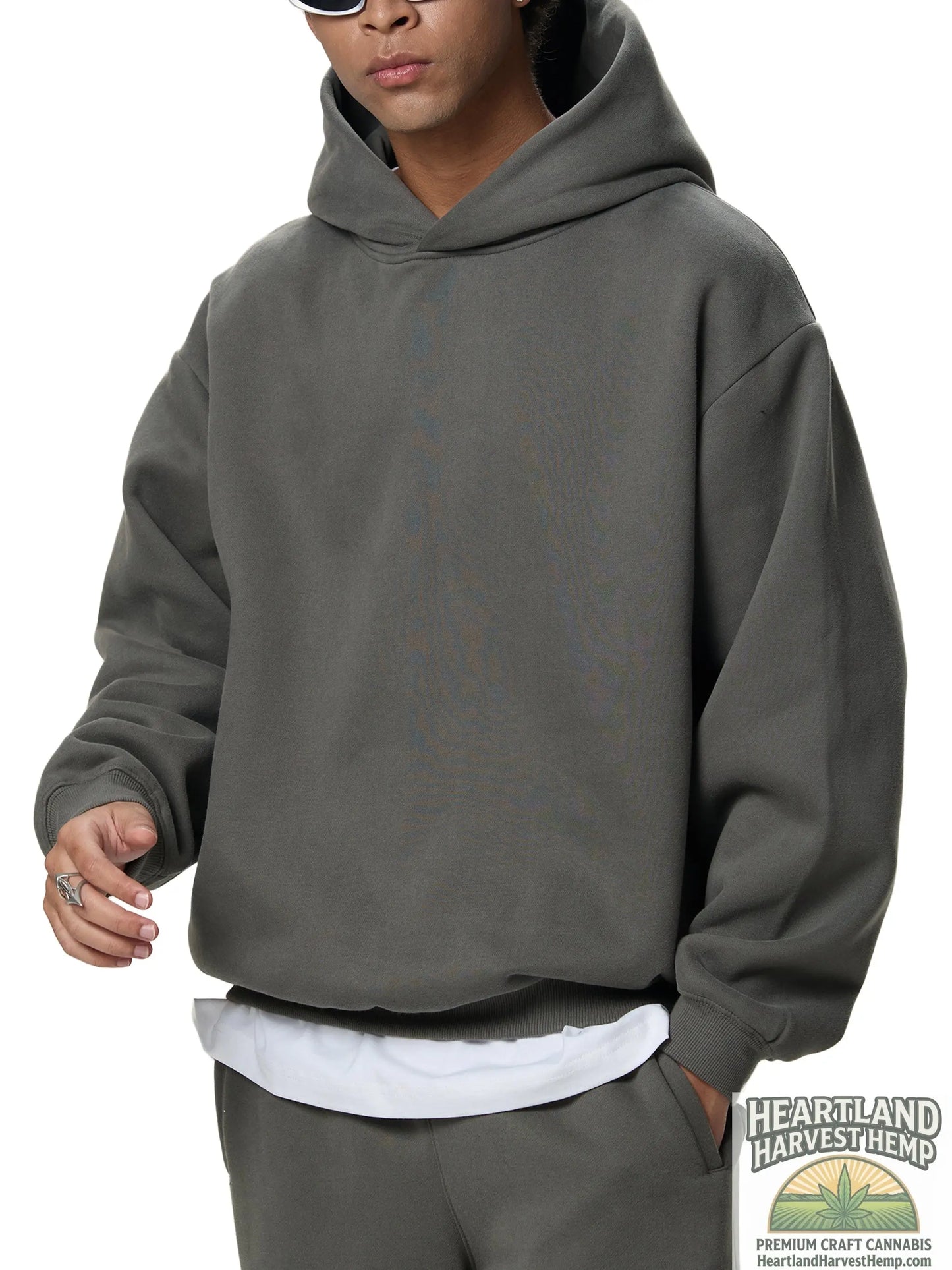 Fleeced Boxy Hoodie ODMPOD