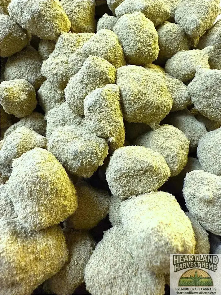 Fraggle Rocks - THCa Moon Rocks Bulk Pounds - Heartland Harvest Hemp - Buy Bulk THCa Online - Legal - Fast Shipping