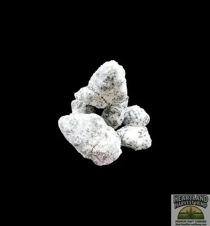 Snow Caps THCa Flower The 51% THC CBD Blend - The Bulk Snow Man - Heartland Harvest Hemp - Buy Bulk THCa Online - Legal - Fast Shipping